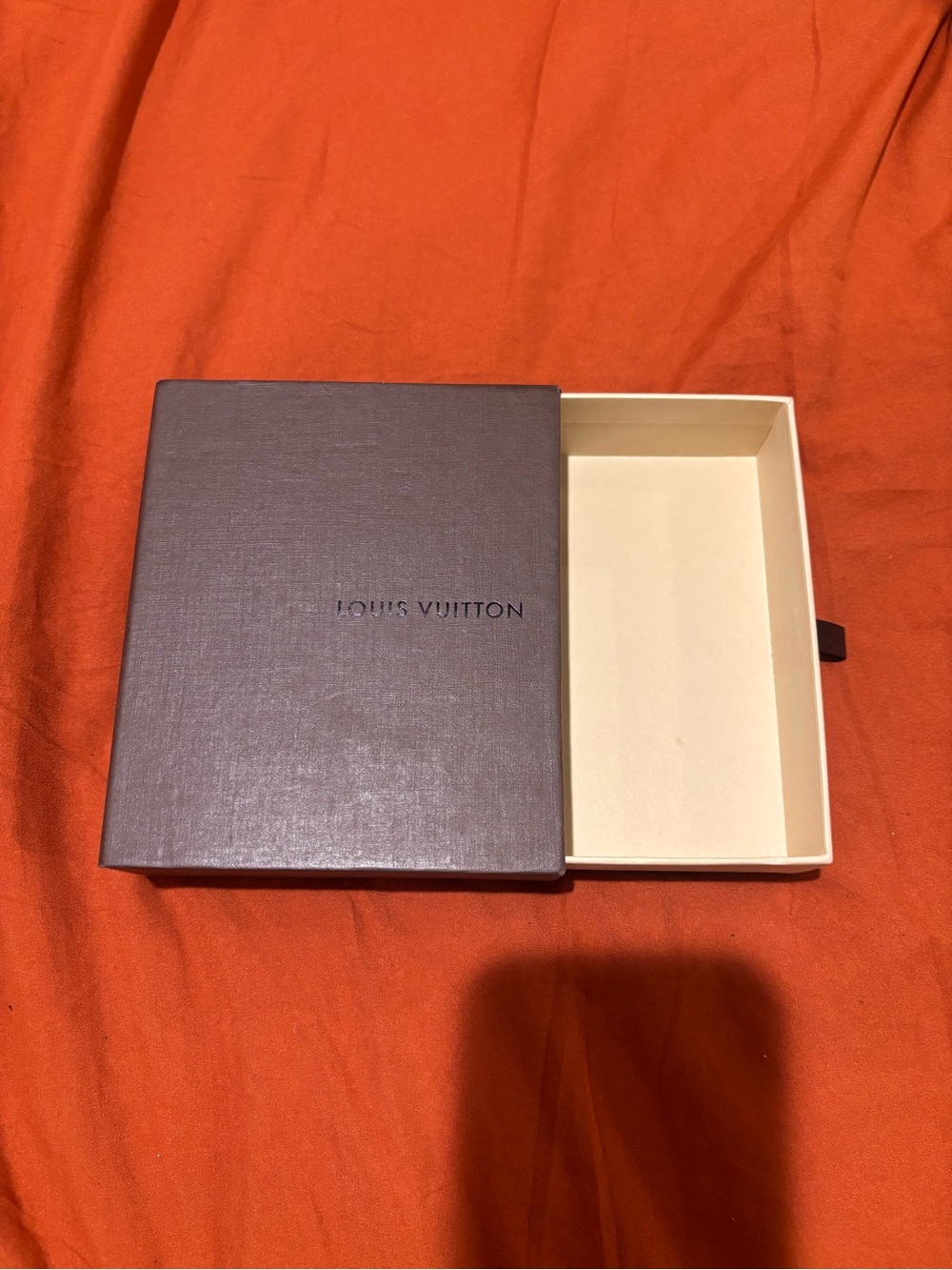 Louis Vuitton Brown Box with Cream Interior